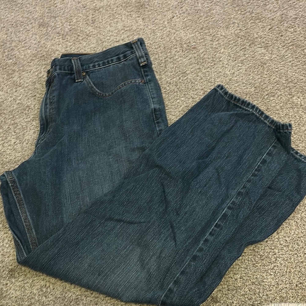 Carhartt Relaxed Blue Jeans Classic Denim Style